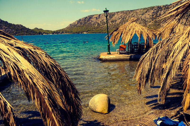 فندق Mantas Bay لوتراكي المظهر الخارجي الصورة